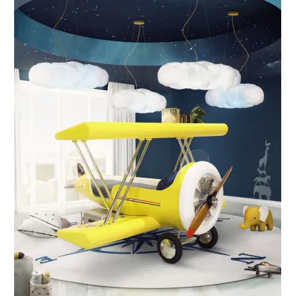 Zdjęcie Niezwykłe łóżko dla dziecka samolot