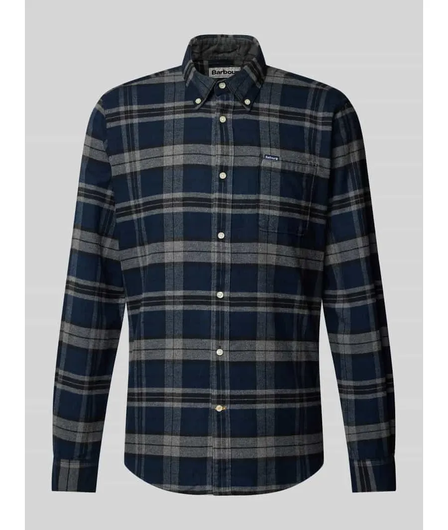 obrazek 1 Koszula casualowa o kroju tailored fit z kołnierzykiem typu button down model ‘Betsom’