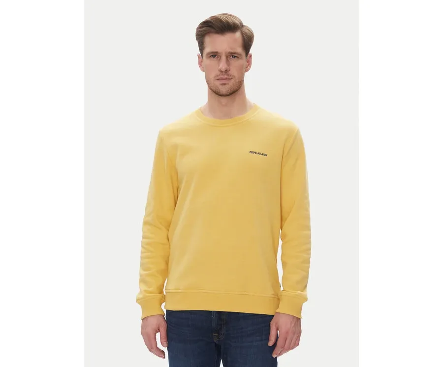 obrazek 1 Pepe Jeans Bluza Damian PM582754 Żółty Regular Fit