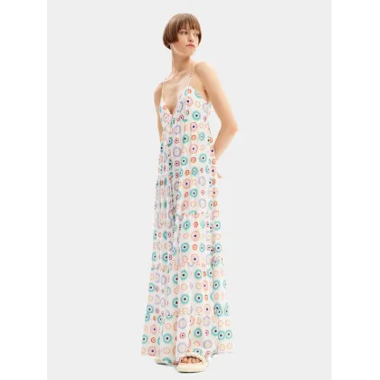 Zdjęcie Desigual Sukienka letnia Galactica 24SWVW06 Biały Regular Fit