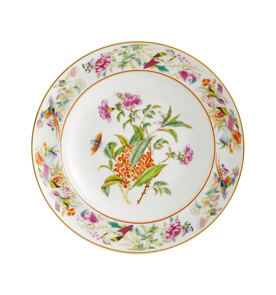 obrazek 1 Porcelanowy talerz do zupy Kwiaty Paço Real z przedstawieniem kwiatów - Vista Alegre