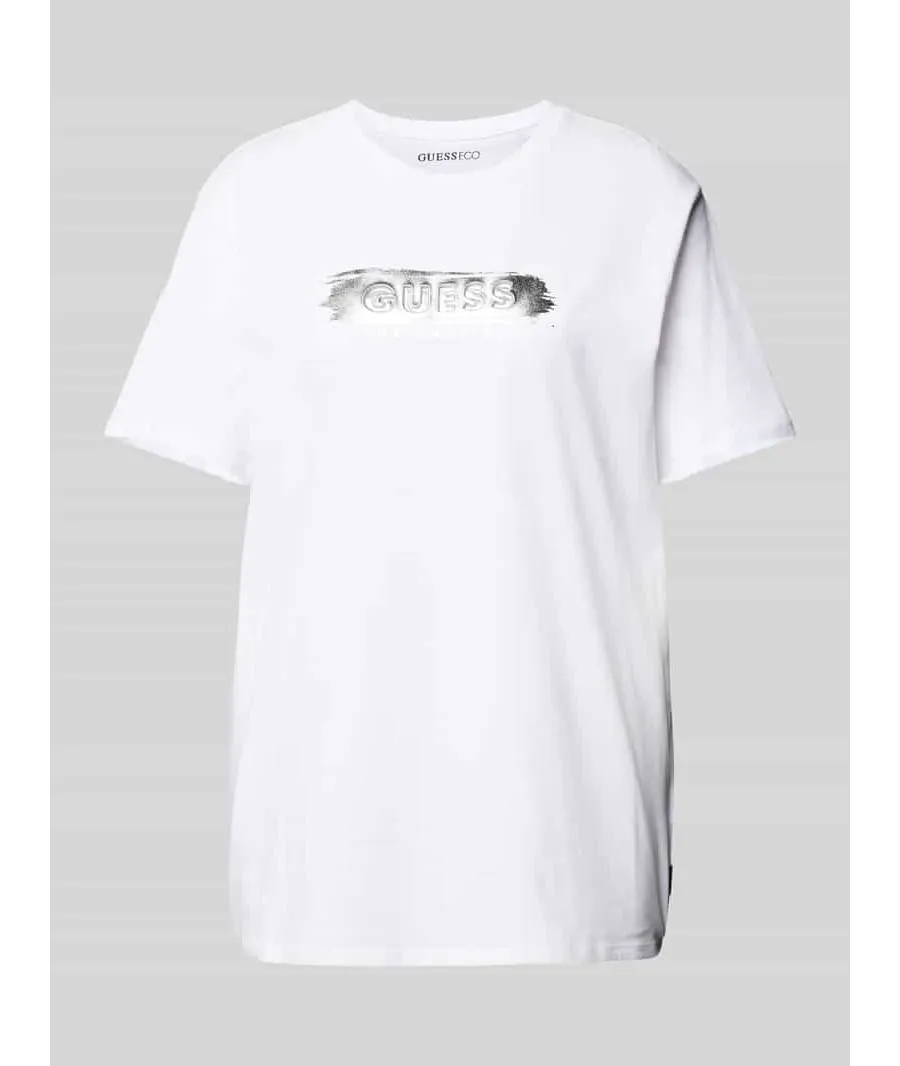 obrazek 1 Guess T-Shirt M4BI61 K9RM1 Biały Slim Fit