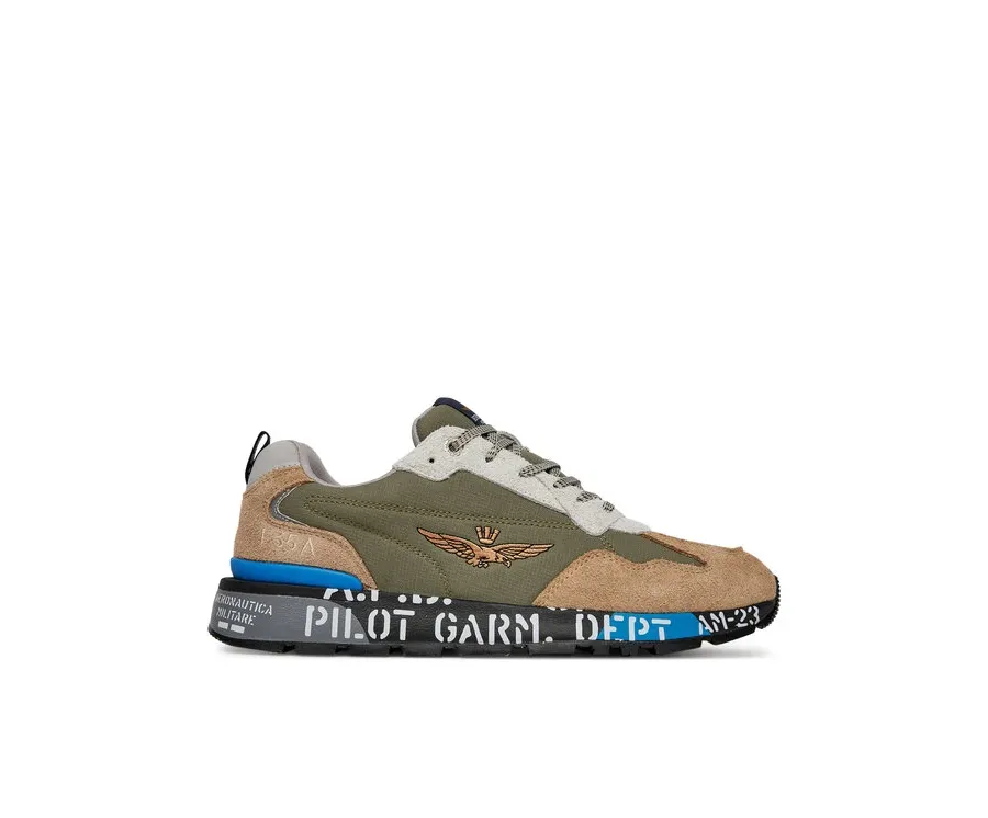 obrazek 1 Aeronautica Militare Sneakersy 251SC276CT3546 Zielony