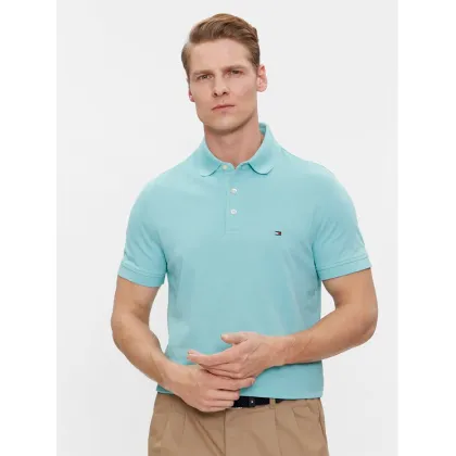 Zdjęcie Tommy Hilfiger Polo 1985 MW0MW17771 Niebieski Slim Fit