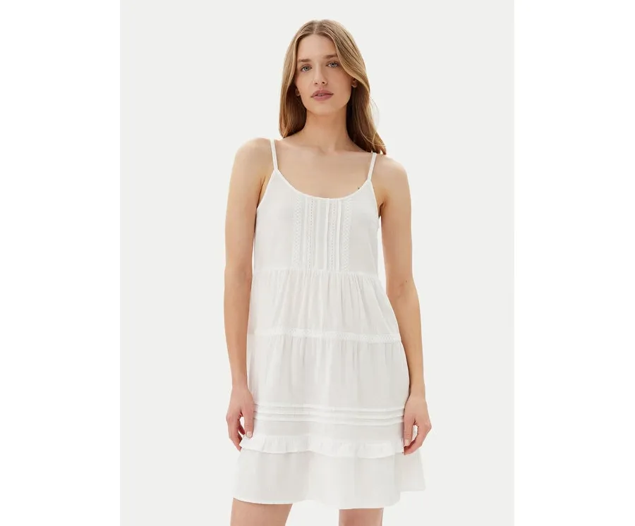 obrazek 1 Vero Moda Sukienka letnia Pretty 10325236 Biały Regular Fit