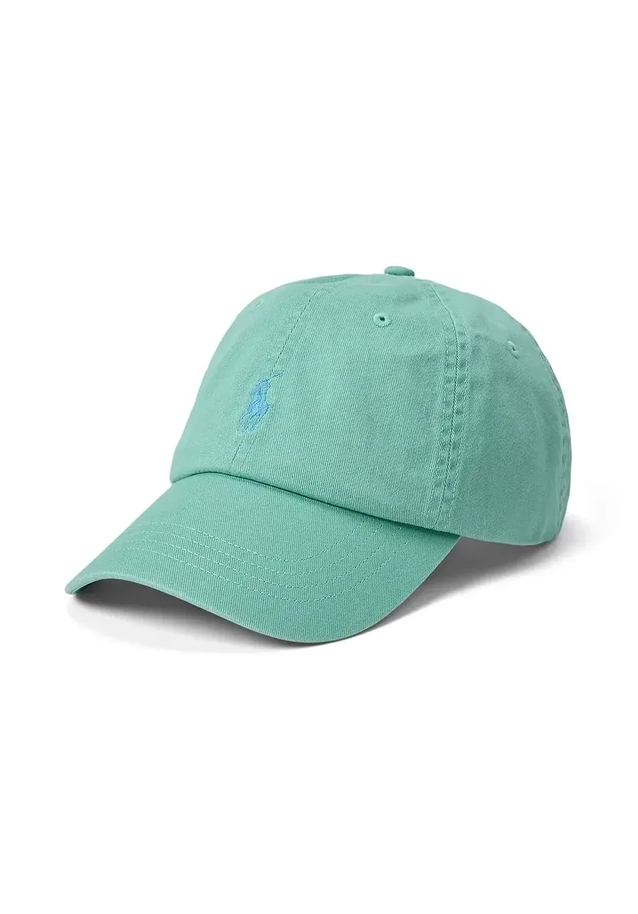 obrazek 1 Polo Ralph Lauren czapka z daszkiem bawełniana kolor zielony z aplikacją 710667709