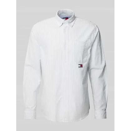 Zdjęcie Koszula casualowa o kroju regular fit z wyhaftowanym logo model ‘OXFORD’