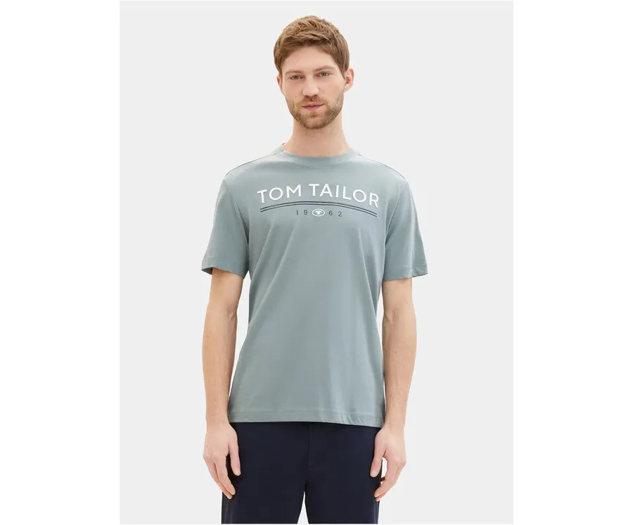 obrazek 1 Tom Tailor T-Shirt 1040988 Szary Regular Fit