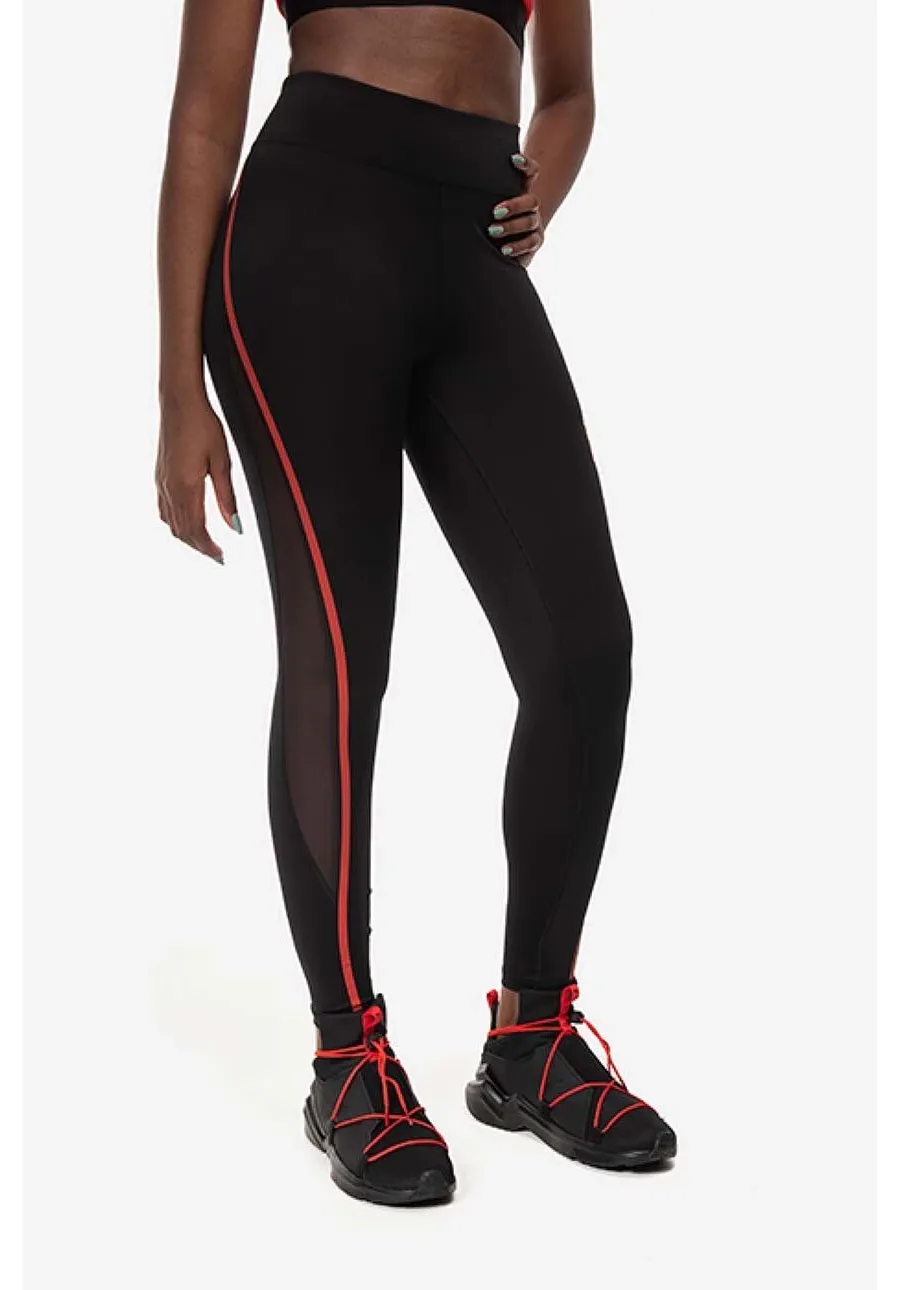obrazek 1 Puma legginsy x Vogue Leggings damskie kolor czarny z aplikacją 534692.01-CZARNY