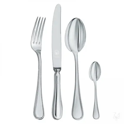 Zdjęcie Luksusowy 48-elementowy zestaw sztućców w skrzynce - Zaramella Argenti