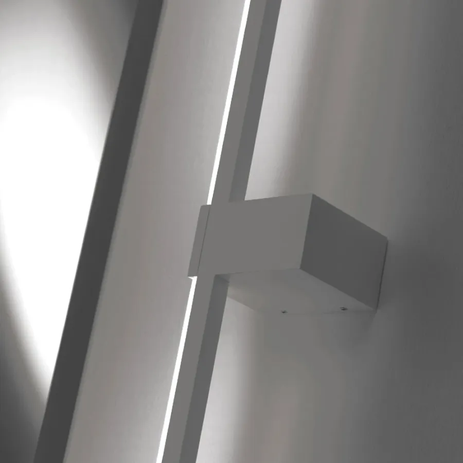 obrazek 4 Lampa ścienna, kinkiet Stick z aluminium i akrylu