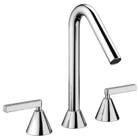 Picture Italian Flag washbasin tap without drain for the bathroom