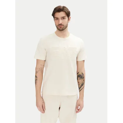 Zdjęcie EA7 Emporio Armani T-Shirt 7M000149 AF14772 U1079 Écru Regular Fit