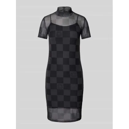 Zdjęcie Sukienka o długości do kolan z półprzezroczystego materiału model ‘Naluna’