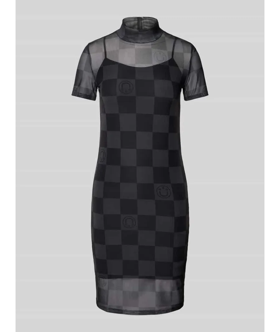 obrazek 1 Sukienka o długości do kolan z półprzezroczystego materiału model ‘Naluna’