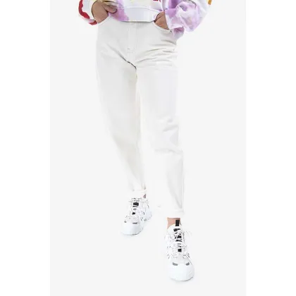 Zdjęcie MCQ jeansy damskie high waist 648435RRR209001-CREAM