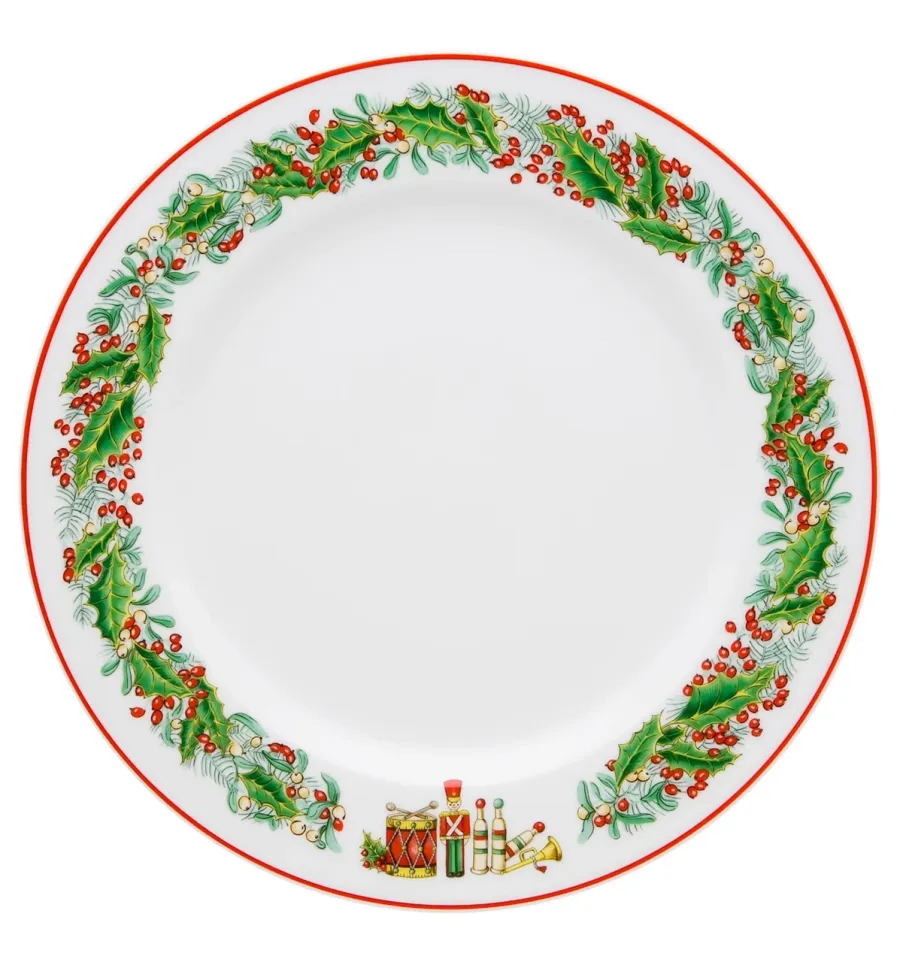 obrazek 6 Zestaw 6 talerzy obiadowych z porcelany ze świątecznej kolekcji Christmas Magic - Vista Alegre