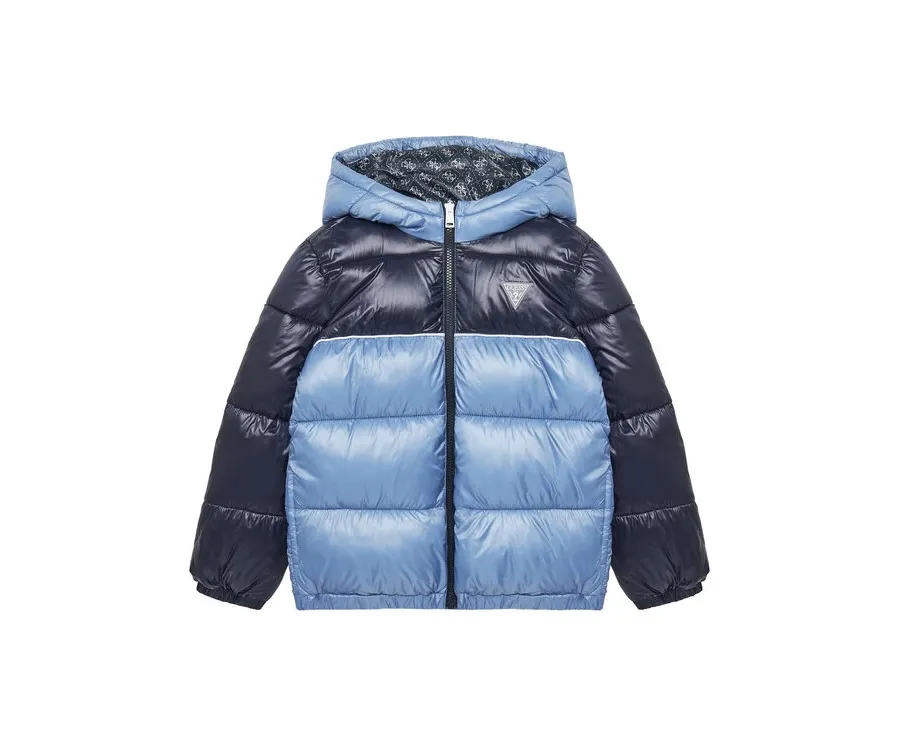 obrazek 1 Guess Kurtka zimowa L5YL00 WEGY0 Niebieski Regular Fit