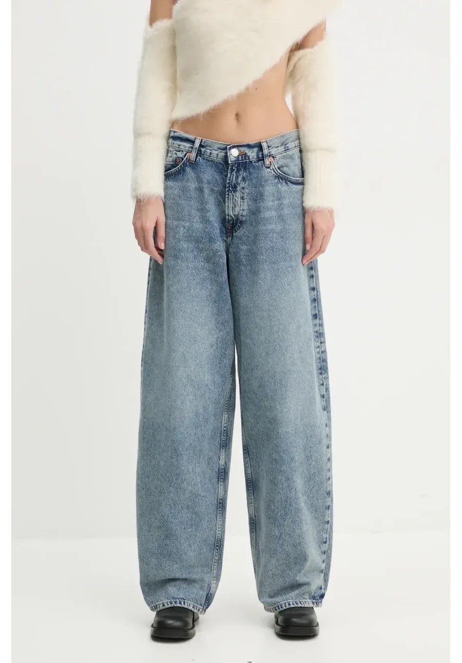 obrazek 1 Samsoe Samsoe jeansy SAHARPER damskie high waist F24400109