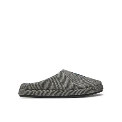 Zdjęcie Tommy Hilfiger Kapcie Embroi Herringbone House Shoe FM0FM05539 Czarny