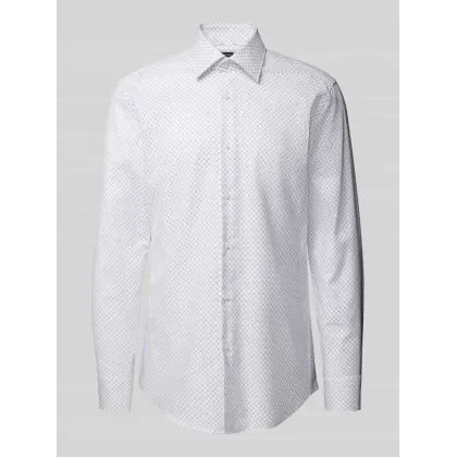 Zdjęcie Koszula biznesowa o kroju slim fit z kołnierzykiem typu kent model ‘Hank’