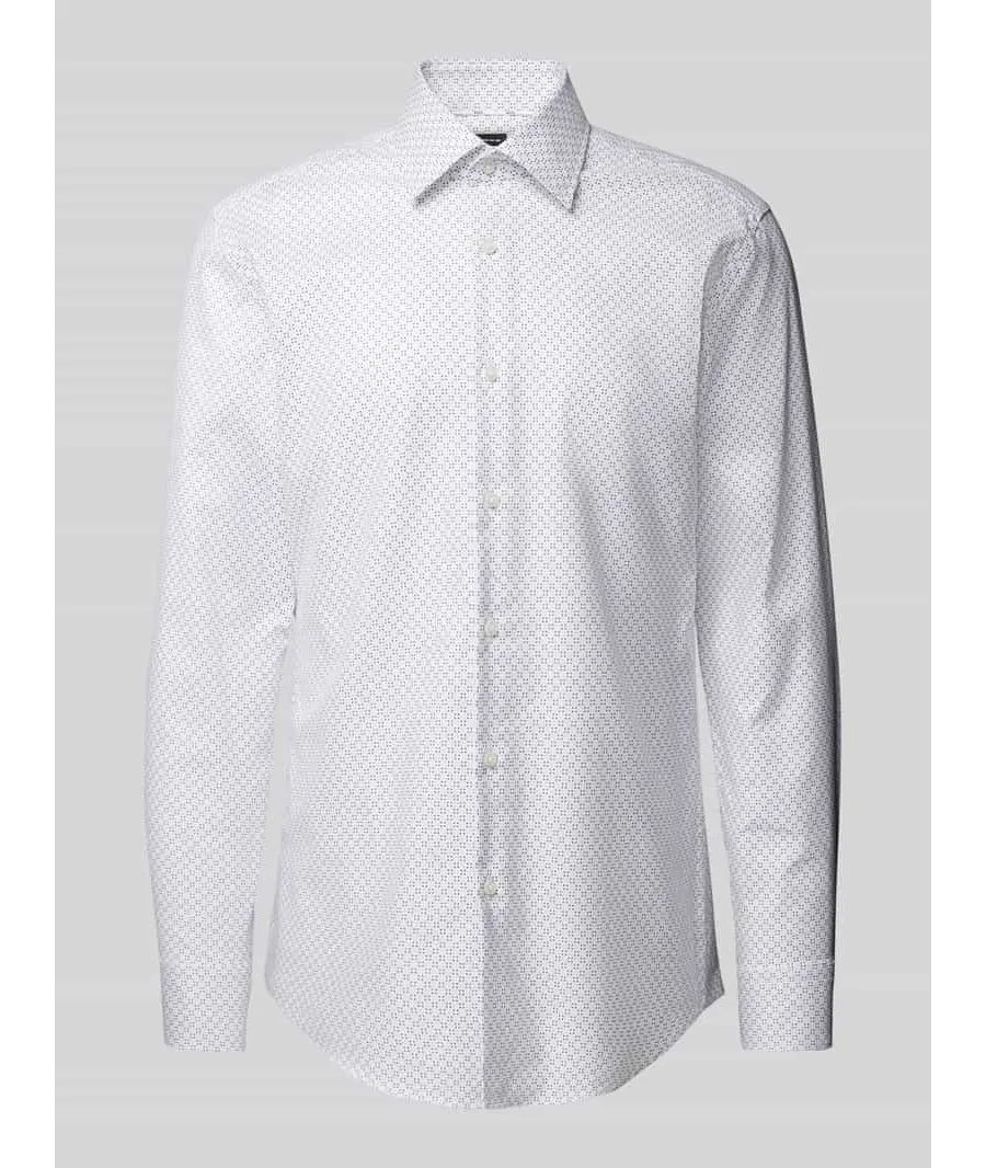 obrazek 1 Koszula biznesowa o kroju slim fit z kołnierzykiem typu kent model ‘Hank’