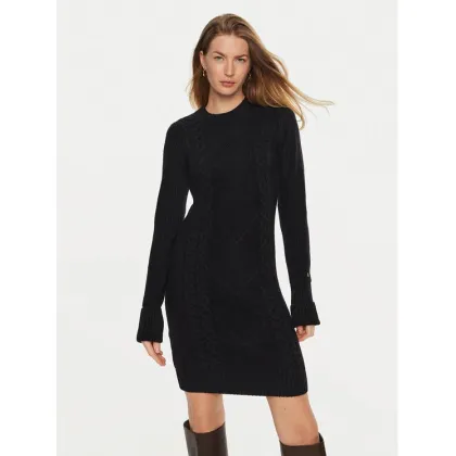 Zdjęcie Guess Sukienka dzianinowa Serena W4BK17 Z3HW0 Czarny Regular Fit