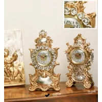 Zdjęcie Zegar paryski z różami Swarovski - Valle d'oro Patchi