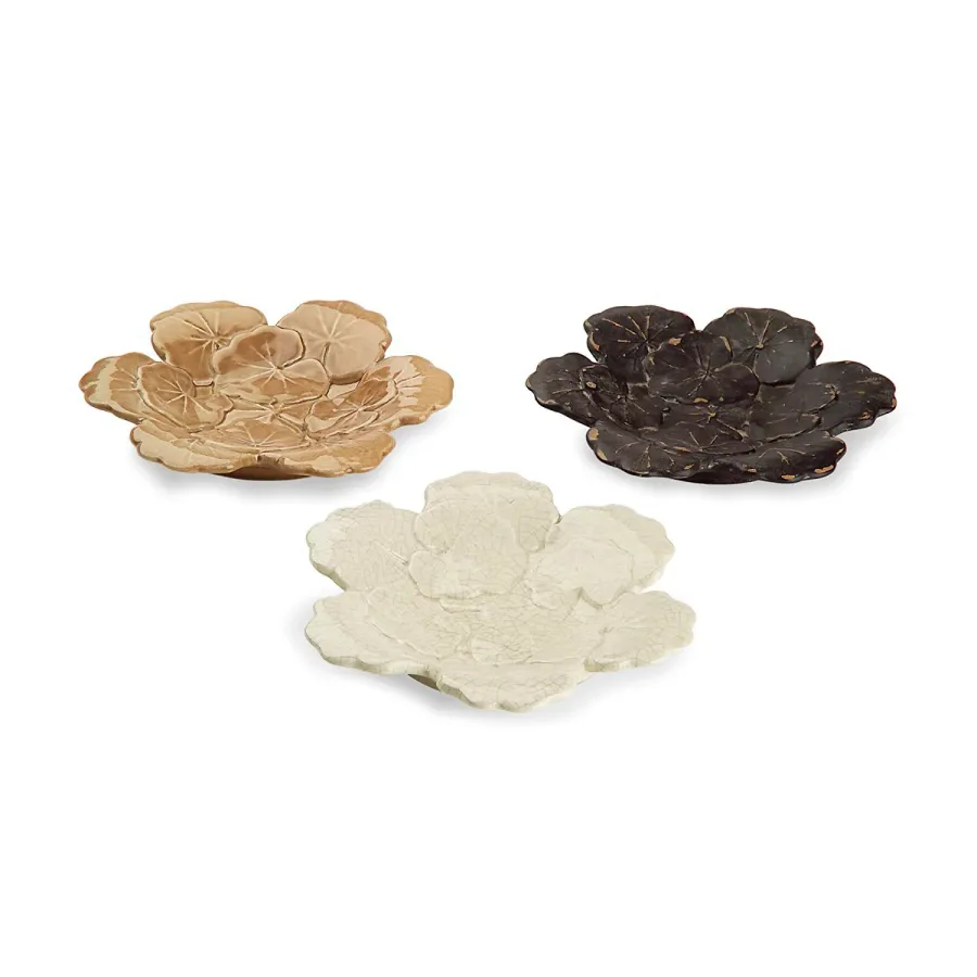 obrazek 2 Średni talerz z glazurowanej ceramiki H.4xL.29xP.29 cm