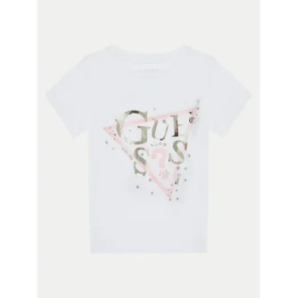 Zdjęcie Guess T-Shirt K5RI00 K6YW4 Biały Regular Fit