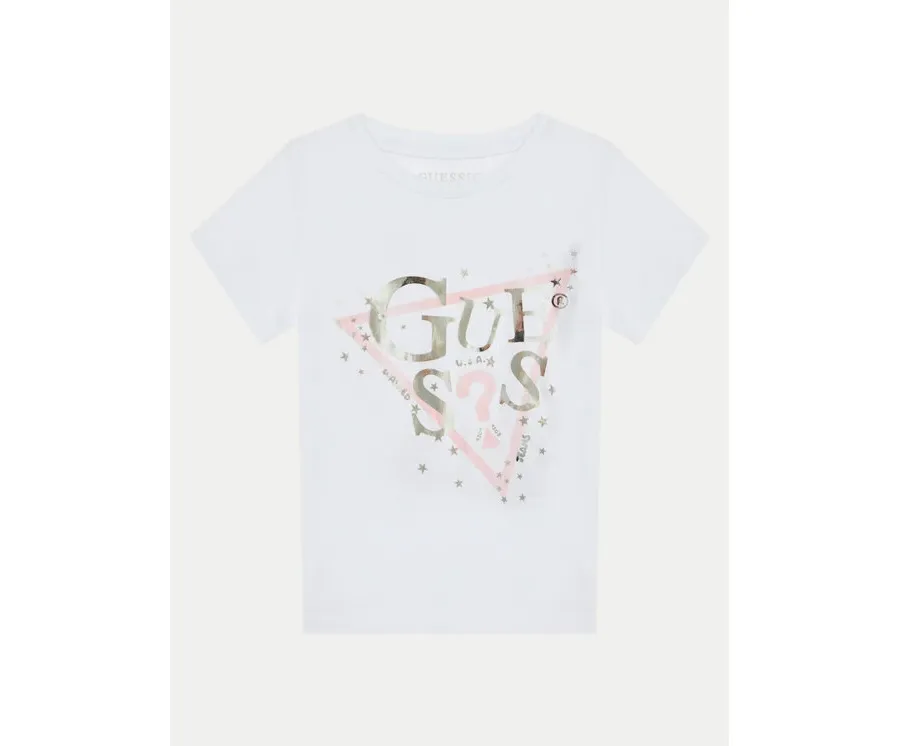obrazek 1 Guess T-Shirt K5RI00 K6YW4 Biały Regular Fit