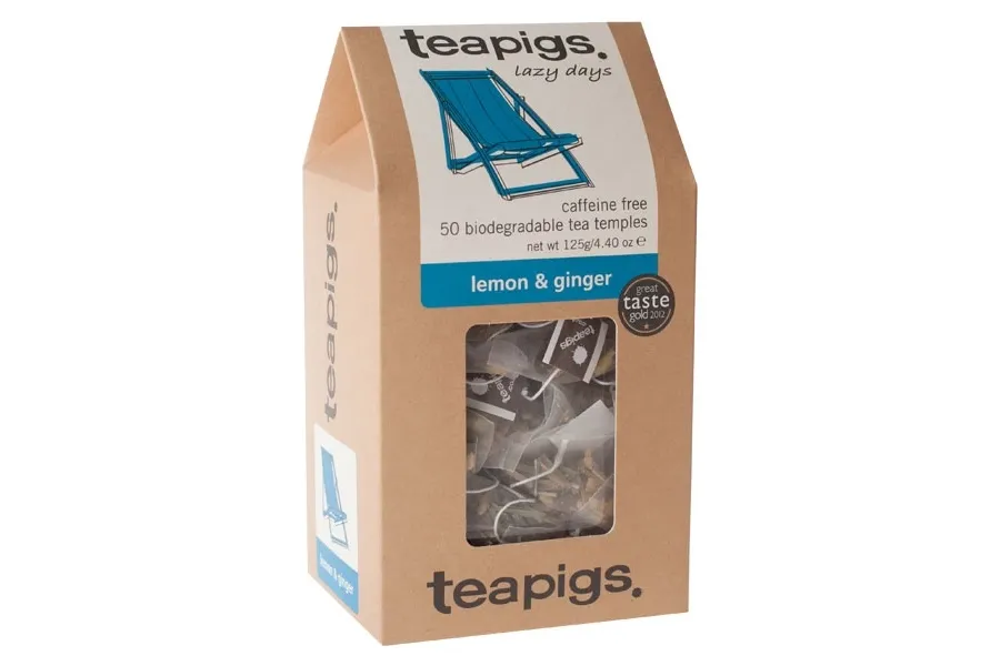 obrazek 1 teapigs Lemon & Ginger 50 piramidek TEAPIGS