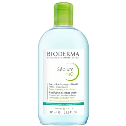 Zdjęcie Bioderma Sebium H2O Płyn micelarny do skóry tłustej i mieszanej, 500 ml 500 ml