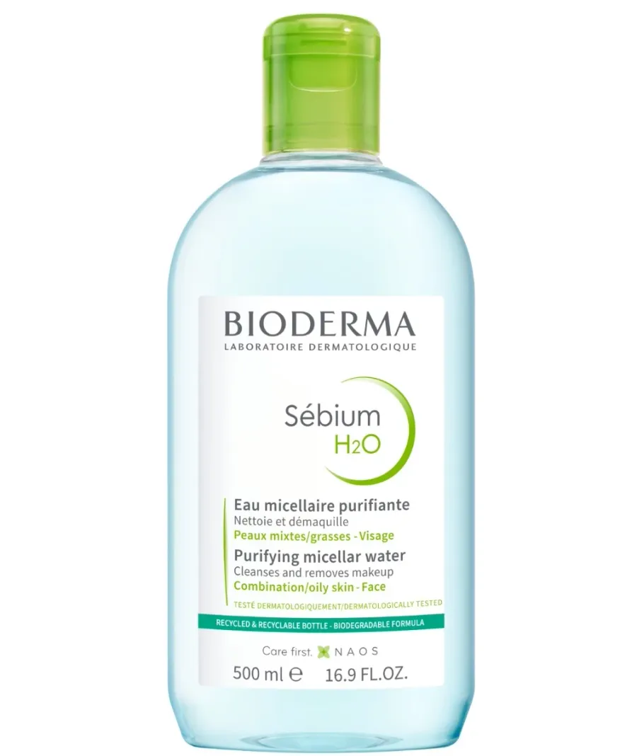 obrazek 1 Bioderma Sebium H2O Płyn micelarny do skóry tłustej i mieszanej, 500 ml 500 ml