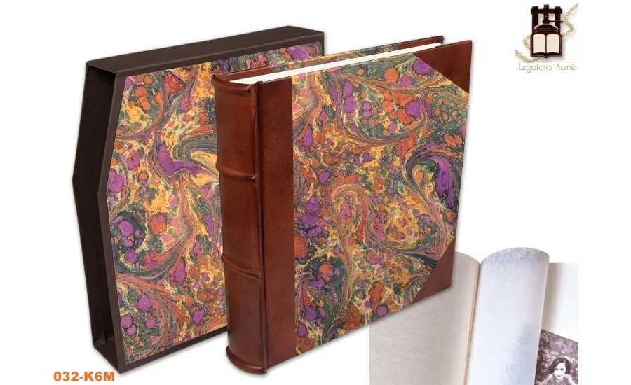 obrazek 3 Piękny foto album ze skóry