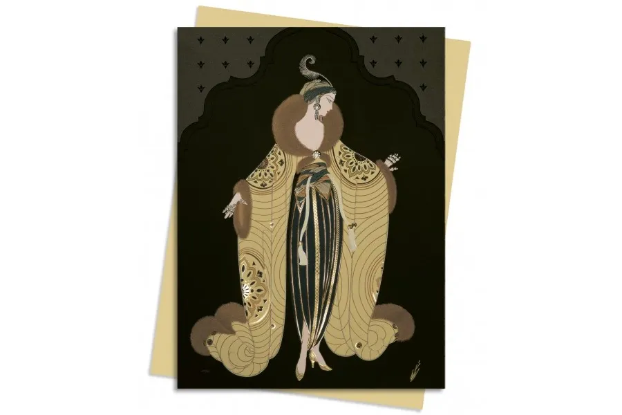 obrazek 1 Pakiet kartek na życzenia (Le Harem: Erté) - Flame Tree Publishing