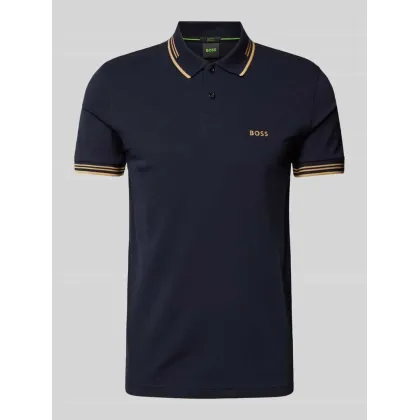 Zdjęcie Koszulka polo o kroju slim fit z nadrukiem z logo model ‘Paul’