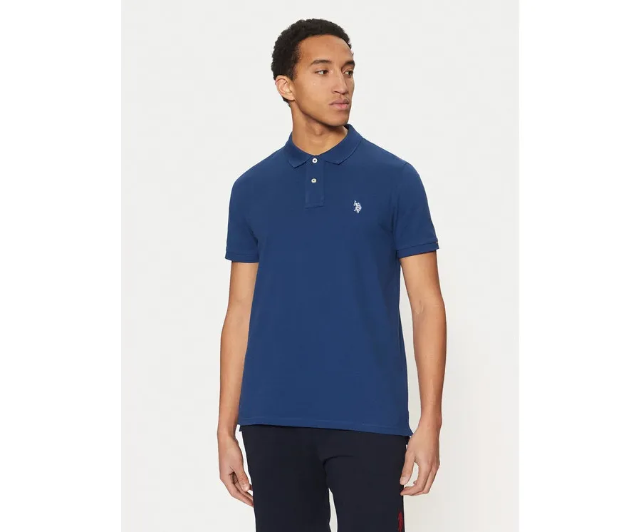 obrazek 1 U.S. Polo Assn. Polo MUP3312 Granatowy Regular Fit