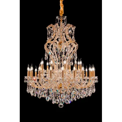 Zdjęcie Elegancki żyrandol salonowy z włoch na 18 żarówek