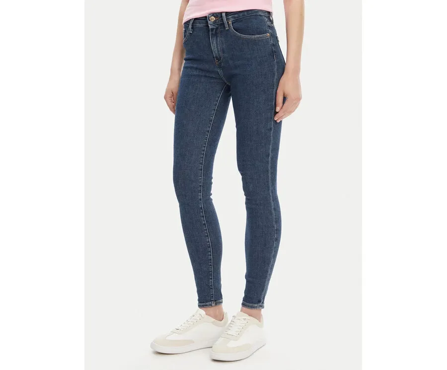 obrazek 1 Tommy Hilfiger Jeansy Como WW0WW45673 Granatowy Skinny Fit