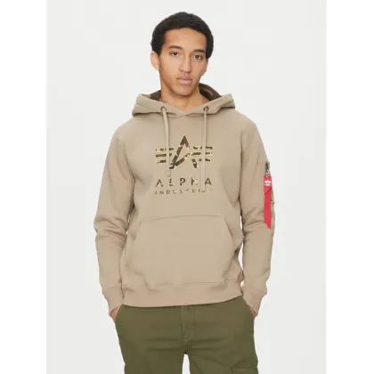 Zdjęcie Alpha Industries Bluza Camo Tpu 146337 Beżowy Regular Fit