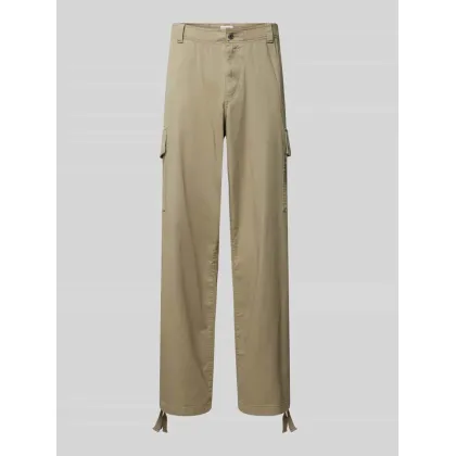 Zdjęcie Spodnie cargo o kroju slim fit z elastycznym pasem