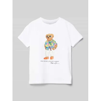 Zdjęcie T-shirt z nadrukiem z logo