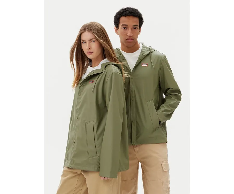 obrazek 1 Hunter Kurtka przeciwdeszczowa Izzy Unisex HARU0012251 Khaki Regular Fit