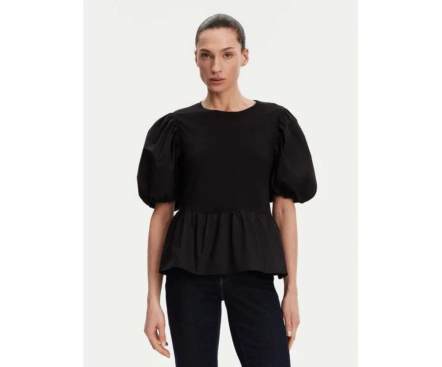 obrazek 1 Liu Jo Bluzka WA5389 J6308 Czarny Relaxed Fit