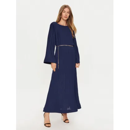 Zdjęcie ViCOLO Sukienka wieczorowa TS0396 Granatowy Regular Fit