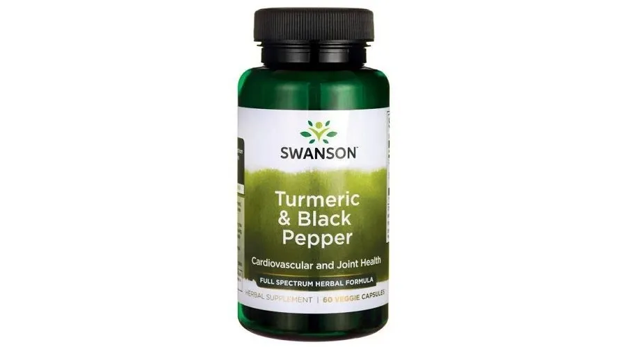 obrazek 1 Swanson Full Spectrum Turmeric i Czarny Pieprz Kapsułki