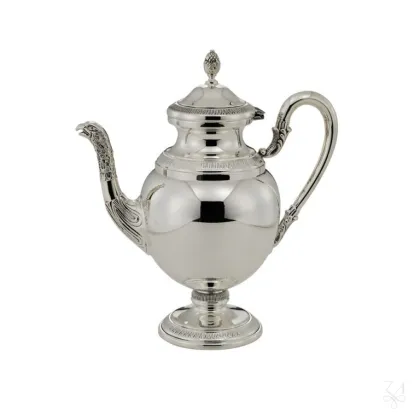 Picture Exclusive silver tea pot Impero - Zaramella Argenti