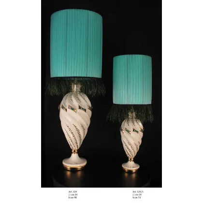 Picture A tasteful lamp with a beautiful lampshade