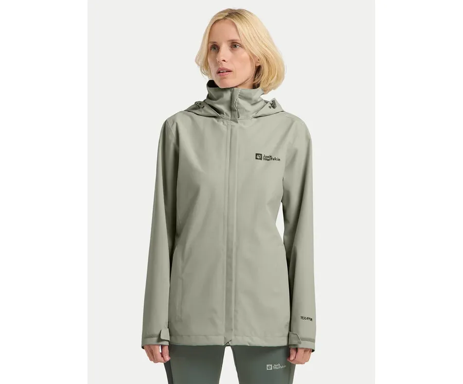obrazek 1 Jack Wolfskin Kurtka outdoor Trailtime 2l A63902 Szary Regular Fit